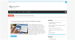 Desktop Screenshot of barisozhan.com